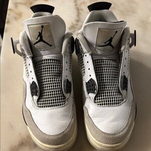 Jordan Sneakers White and Gray